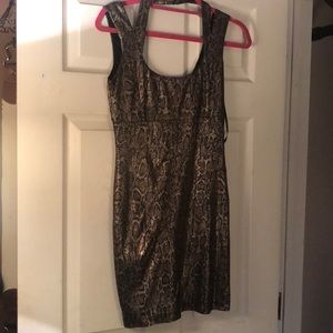 Snakeskin Print Dress New without tags